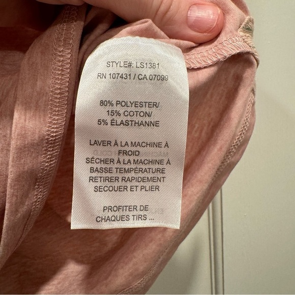 LinkSoul Delray Golf Polo pink performance shirt Medium preppy athletic spring‎ - Picture 11 of 11